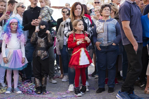 Carnavals Parade festival deelnemers — Stockfoto