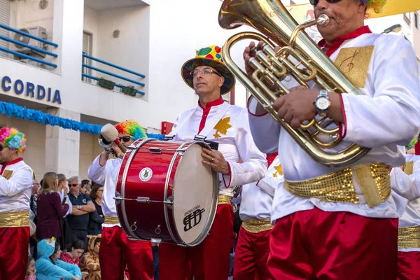 Karnaval geçit Festivali katılımcıları — Stok fotoğraf