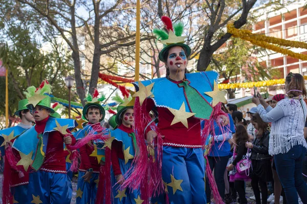 Karnaval geçit Festivali katılımcıları — Stok fotoğraf