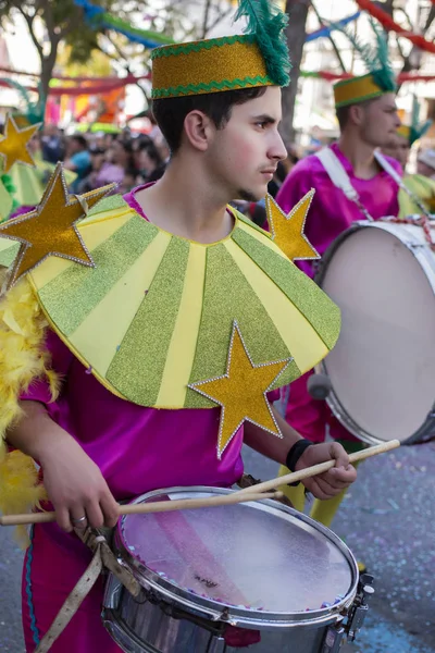 Desfile de carnaval participantes del festival — Foto de Stock