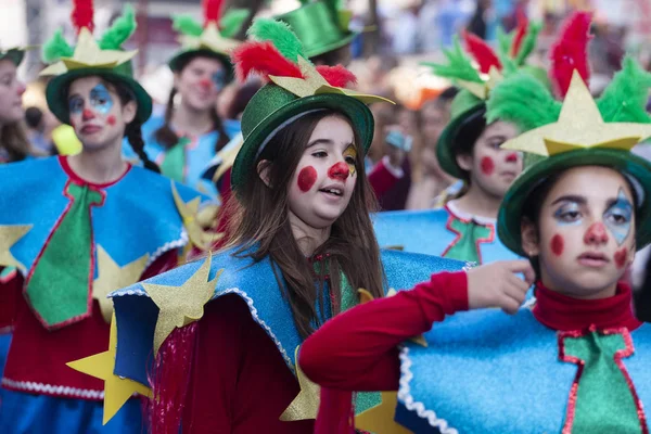 Karnaval geçit Festivali katılımcıları