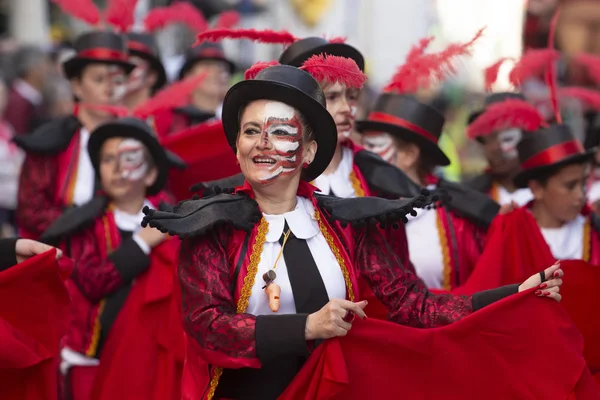 Participants au festival de défilé de carnaval — Photo