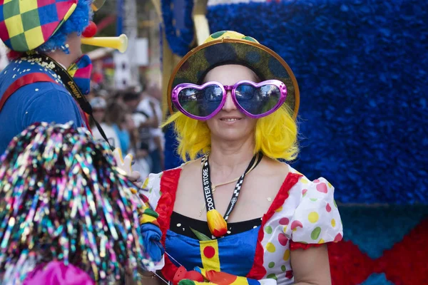 Participants au festival de défilé de carnaval — Photo