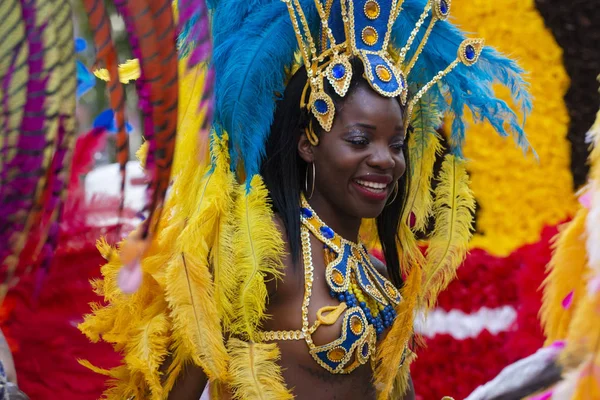 Carnival parade festival participants — Stock Photo, Image