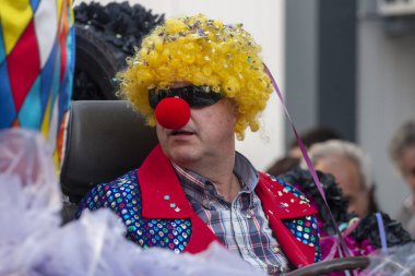 Karnaval geçit Festivali katılımcıları