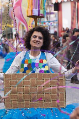 Karnaval geçit Festivali katılımcıları