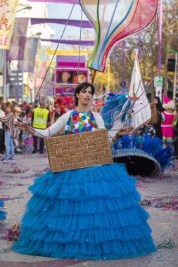 Karnaval geçit Festivali katılımcıları