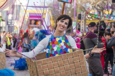 Karnaval geçit Festivali katılımcıları