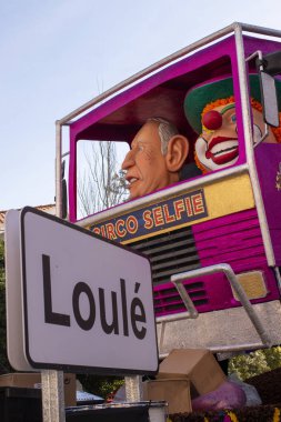 Karnaval geçit Festivali katılımcıları