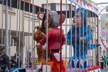 Karnaval geçit Festivali katılımcıları