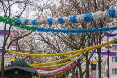 Karnaval geçit Festivali katılımcıları