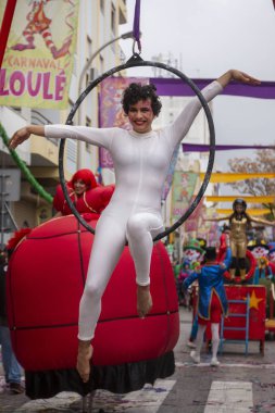 Karnaval geçit Festivali katılımcıları