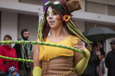 Karnaval geçit Festivali katılımcıları