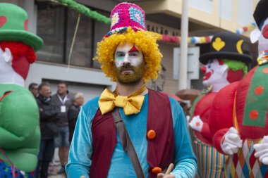 Karnaval geçit Festivali katılımcıları