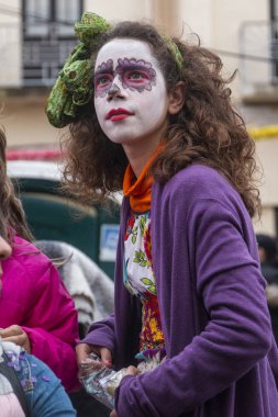 Karnaval geçit Festivali katılımcıları
