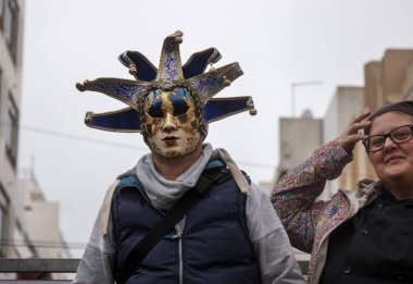 Karnaval geçit Festivali katılımcıları