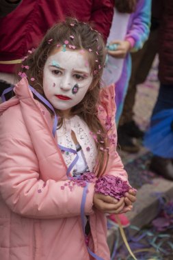 Karnaval geçit Festivali katılımcıları
