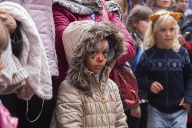 Karnaval geçit Festivali katılımcıları