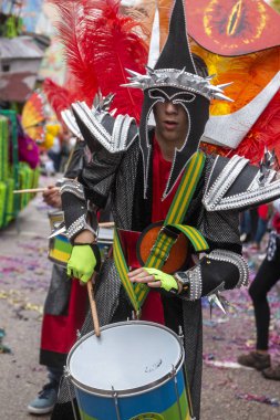 Karnaval geçit Festivali katılımcıları