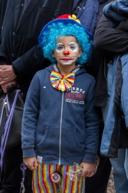 Karnaval geçit Festivali katılımcıları