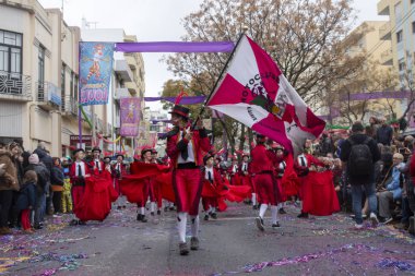 Karnaval geçit Festivali katılımcıları