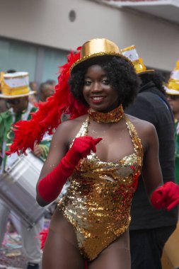 Karnaval geçit Festivali katılımcıları