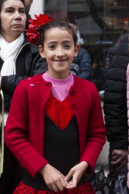 Karnaval geçit Festivali katılımcıları