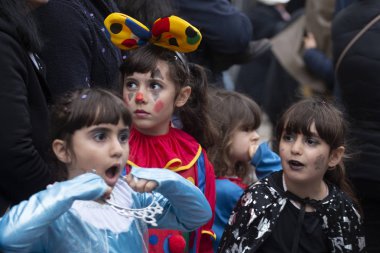 Karnaval geçit Festivali katılımcıları