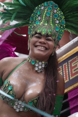 Karnaval geçit Festivali katılımcıları