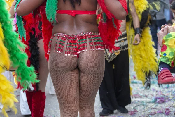 Desfile de carnaval participantes del festival — Foto de Stock