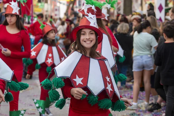 Karnaval geçit Festivali katılımcıları — Stok fotoğraf