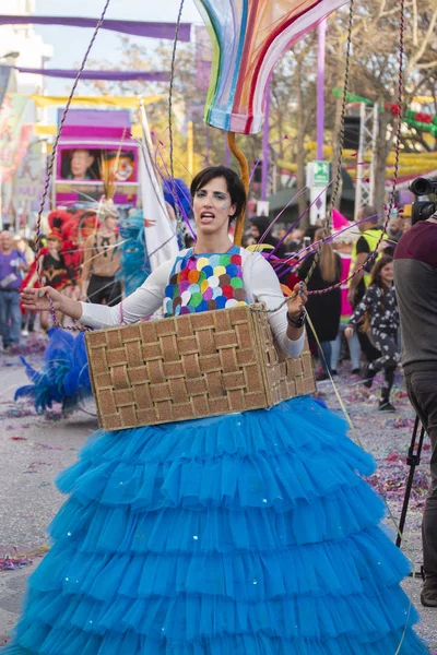 Karnaval geçit Festivali katılımcıları