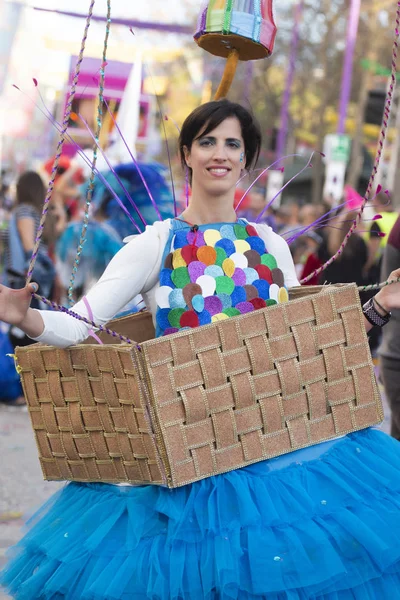 Karnaval geçit Festivali katılımcıları