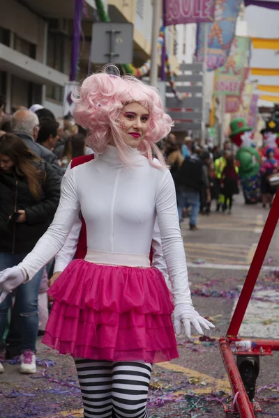 Participants au festival de défilé de carnaval — Photo