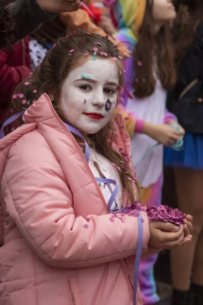 Carnival parade festival participants — Stock Photo, Image