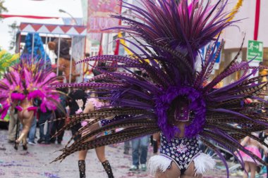 Karnaval geçit Festivali katılımcıları