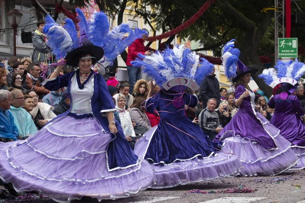 Karnaval geçit Festivali katılımcıları — Stok fotoğraf