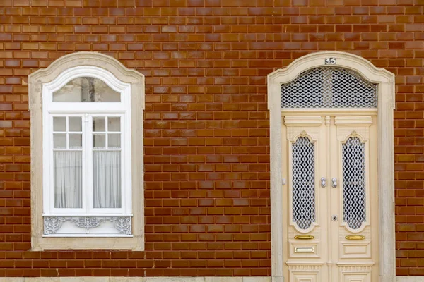 Vackra portugisiska hus Detaljer — Stockfoto