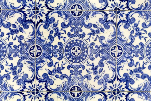 Portugese azulejo tegels — Stockfoto