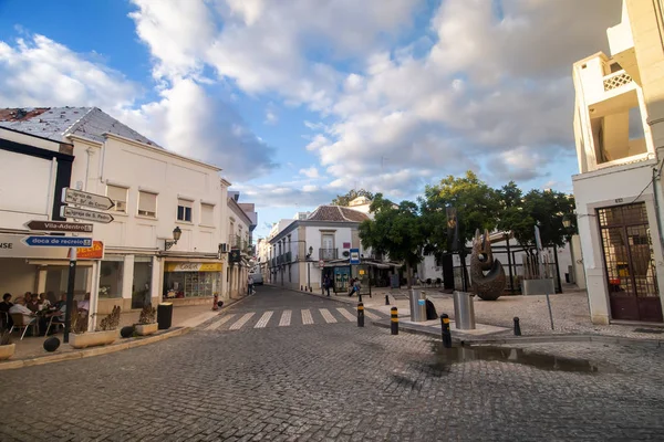 Centro turistico della città di Faro — Foto Stock