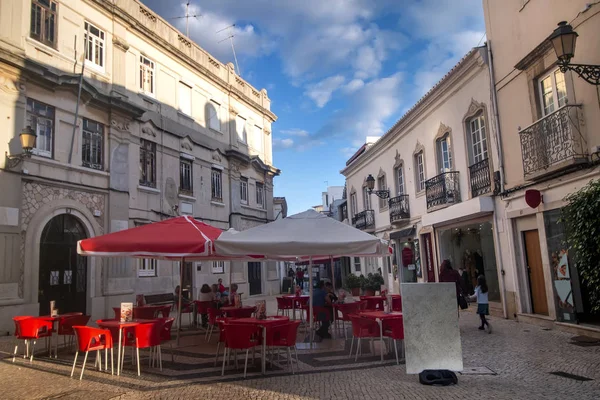 Toeristisch centrum van de stad Faro — Stockfoto