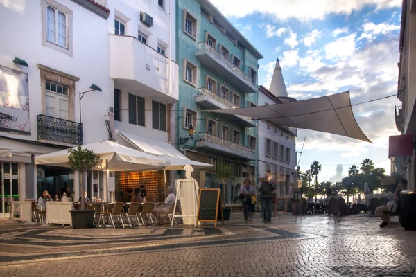 Turistcentrum område i Faro City — Stockfoto