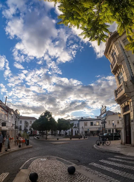 Centro turistico della città di Faro — Foto Stock