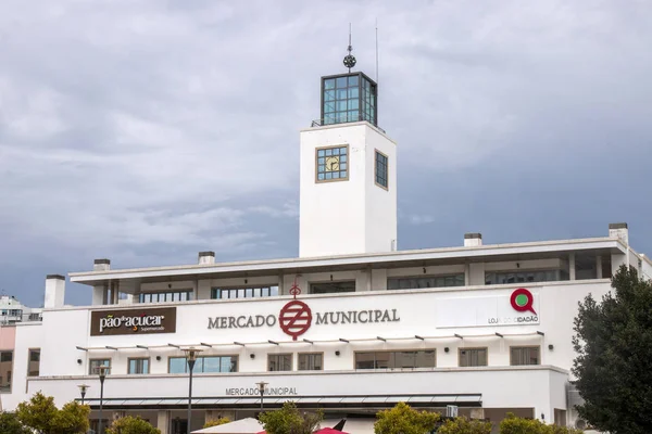 Mercado local de Faro ciudad — Foto de Stock