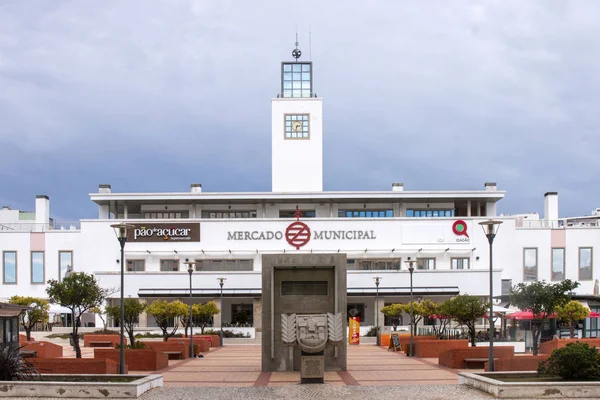 Mercado local da cidade de Faro — Fotografia de Stock