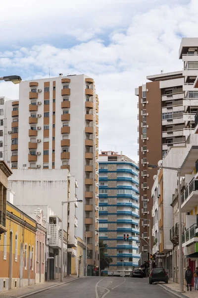 Ruas da cidade de Faro — Fotografia de Stock