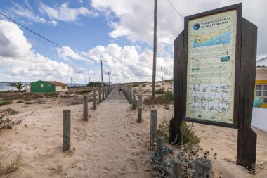Faro şehir plaj erişimi