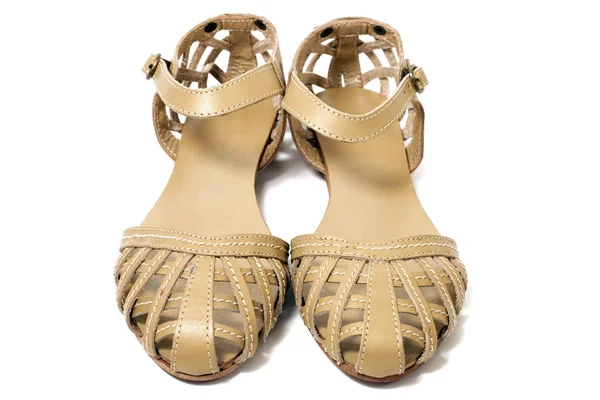 Mulher sapato sandália — Fotografia de Stock
