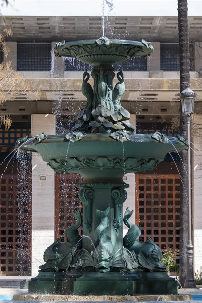 Casa Colon fountain — Stock Photo, Image