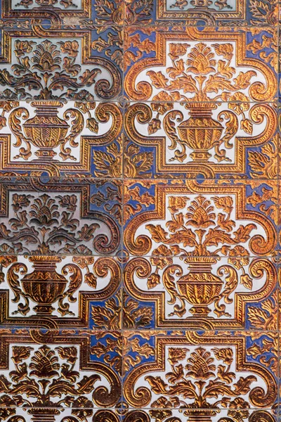 Piastrelle azulejo spagnolo — Foto Stock
